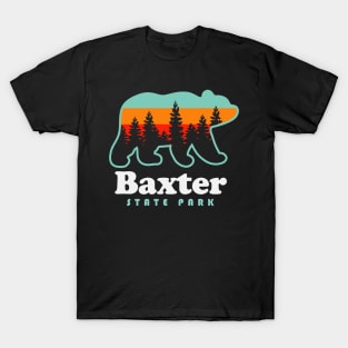 Baxter State Park Bear Maine Camping T-Shirt